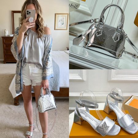 LV Shoes & Bag Set