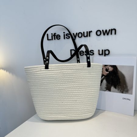 Prada Woven Tote Bag - Image 6
