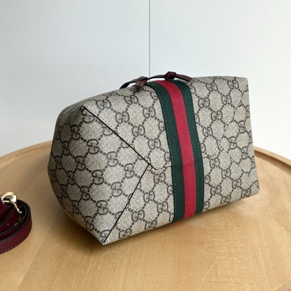 Gucci Ophidia Beige Bucket Bag