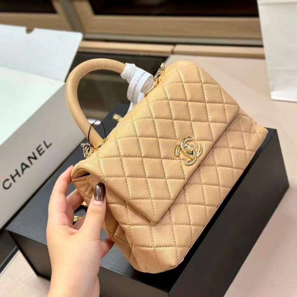 Chanel Coco Handle Bag Small Mirror Version 10A - Image 5