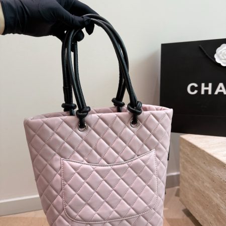 Chanel Cambon Line Matelassé Tote Hand Bag - Image 6