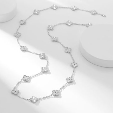 Van Cleef&Arpels VCA Vintage Alhambra long necklace, 20 motifs - Image 9