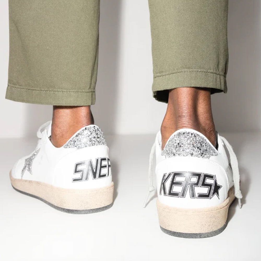 Golden Goose Ball Star Leather round-soled platform sneakers - Image 2