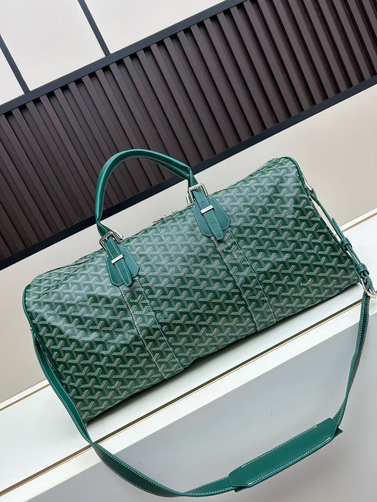 Goyard Boston 50 Travel Bag - Image 2