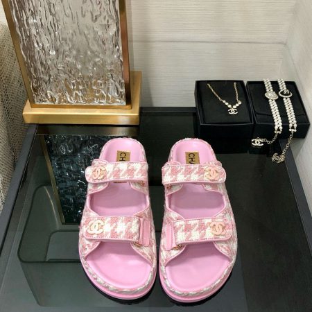 Chanel Fashionable Half Slippers Sandals Slide - Image 25