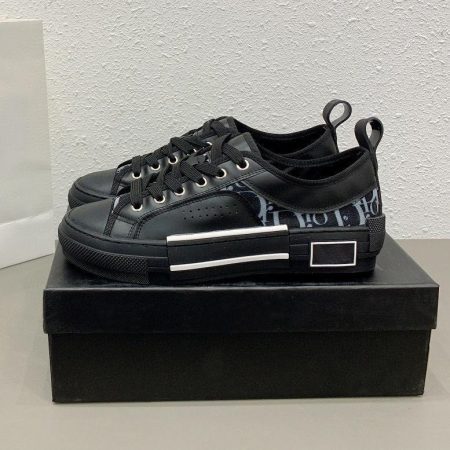 Dior B23 Black Boutique Fashion Skateboard Canvas - Image 7