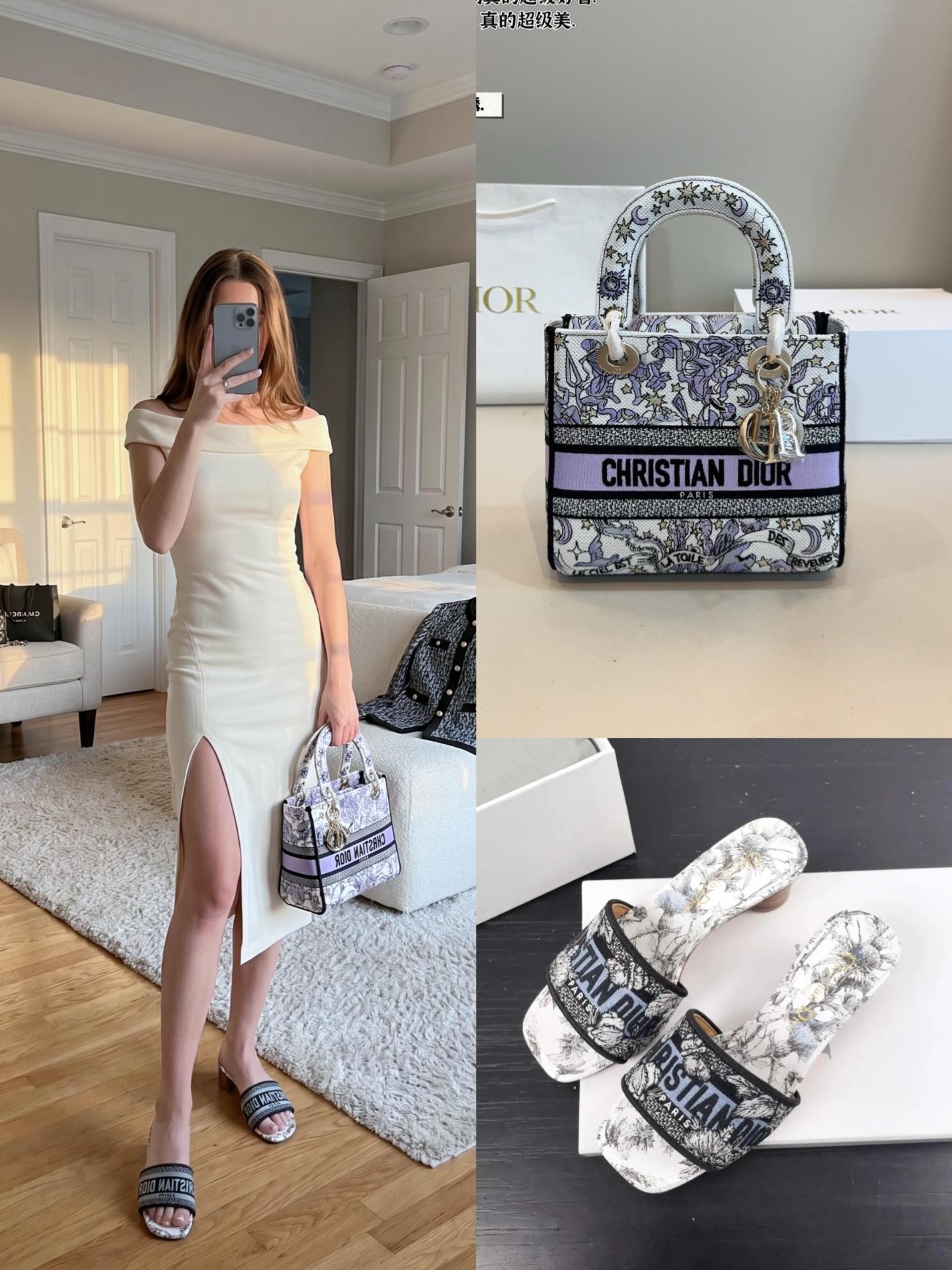 Dior Shoes & Bag Set - Image 1