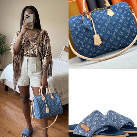 LV Shoes & Bag Set