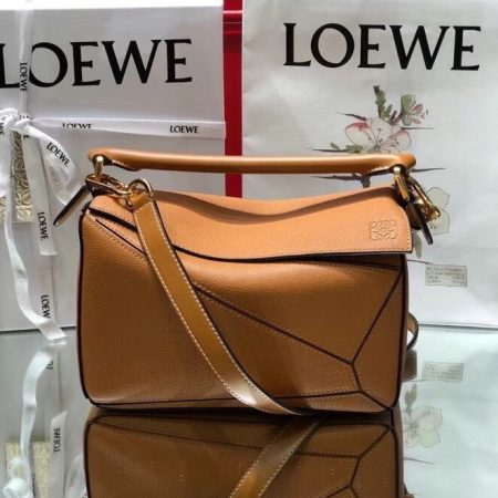 Loewe Small Puzzle Brown - Image 1