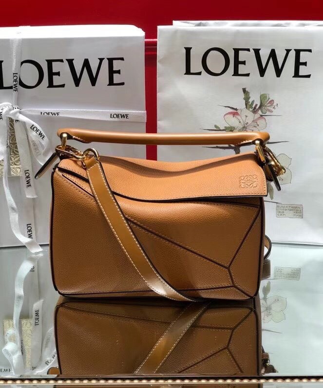 Loewe Small Puzzle Brown - Image 1
