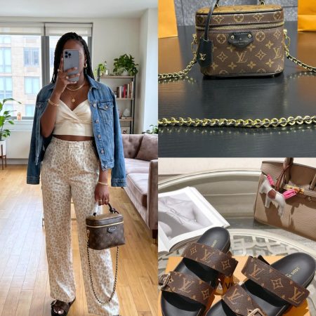LV Shoes & Bag Set