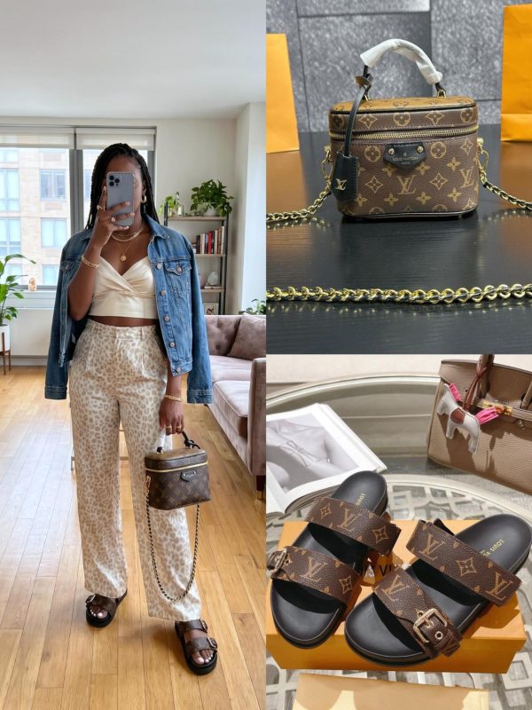 LV Shoes & Bag Set