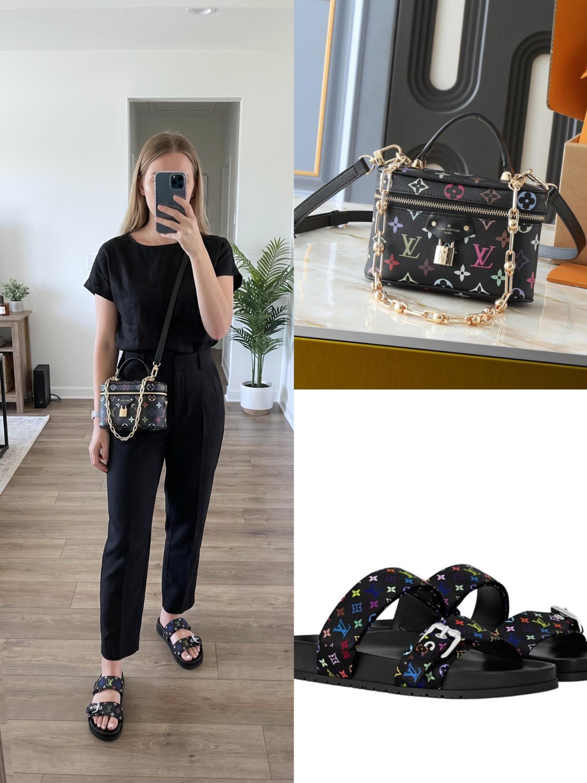 LV Shoes & Bag Set - Image 1
