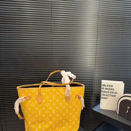 LV Monogram Shopping Bag - Image 4