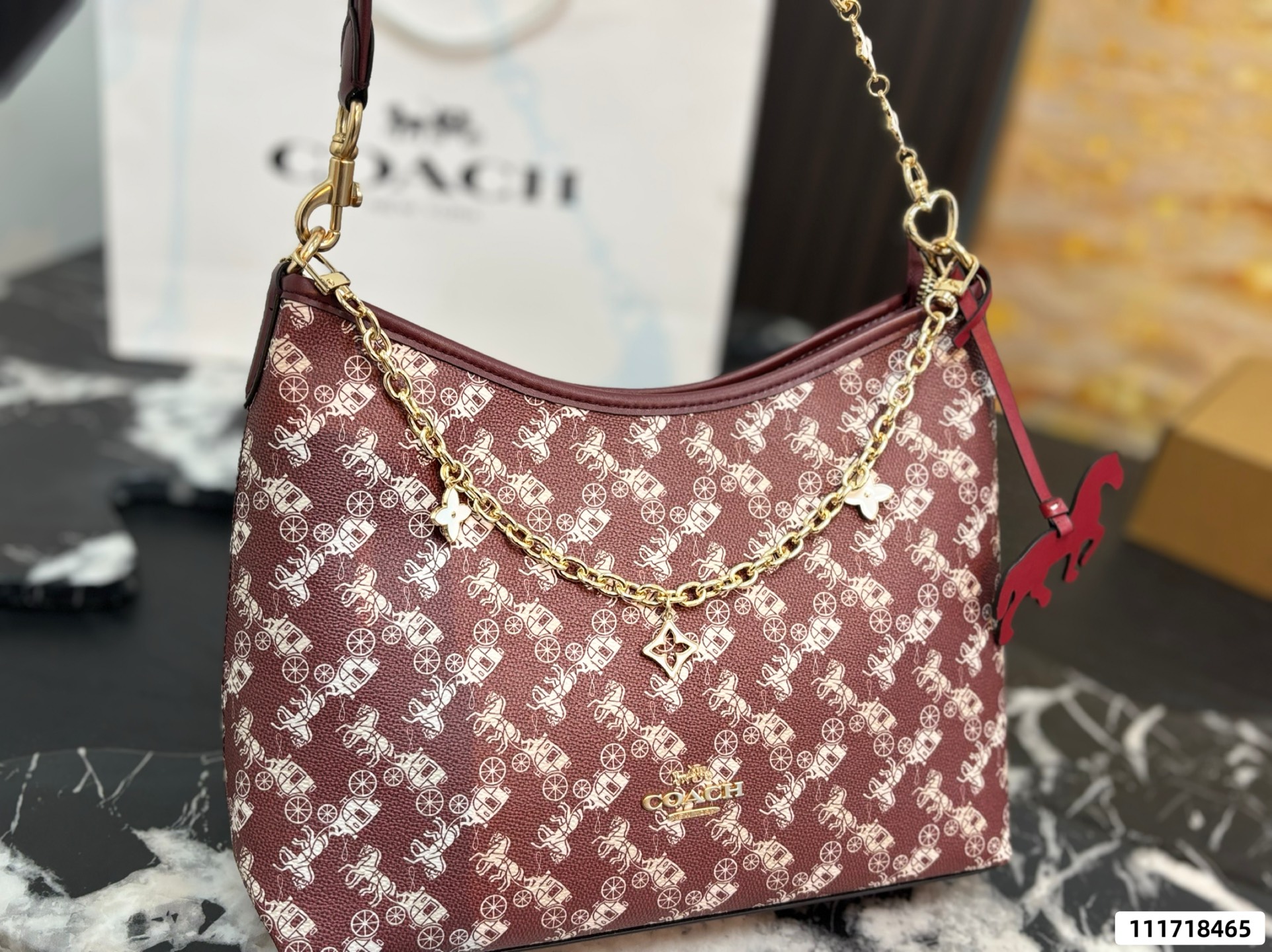Coach Laurel Chain Wave Bag - Image 15