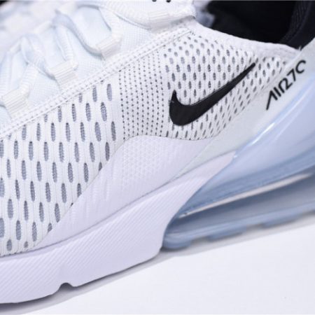 NIKE AIR MAX 270 WHITE/BLACK AH8050-100 - Image 19