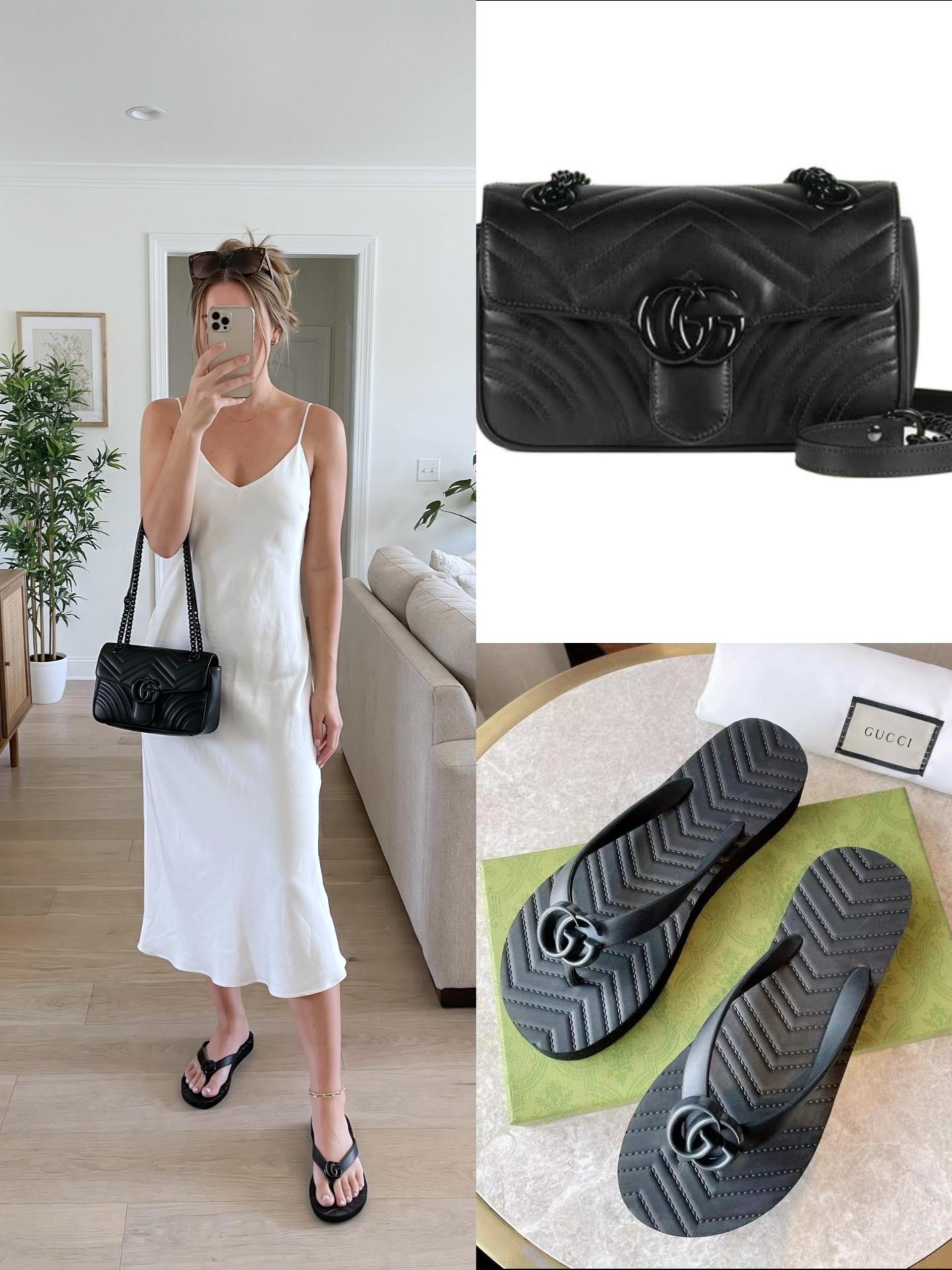 Gucci Shoes & Bag Set - Image 1