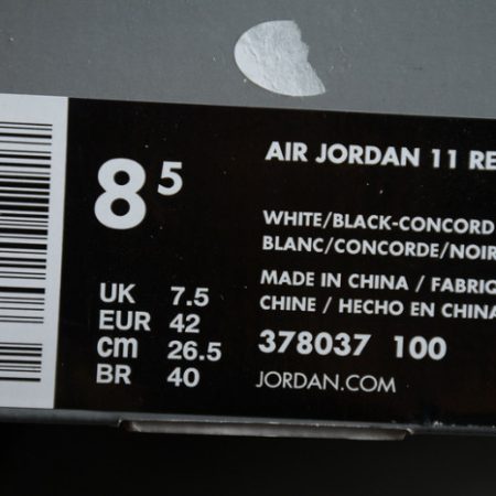2018 Air Jordan 11 Retro Concord 378037-100 - Image 12