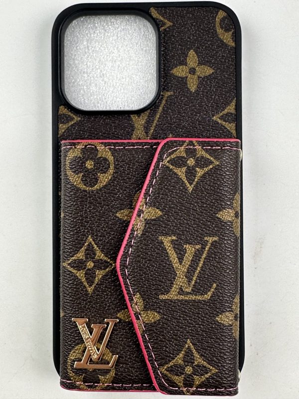 LV iPhone Card Holder Case