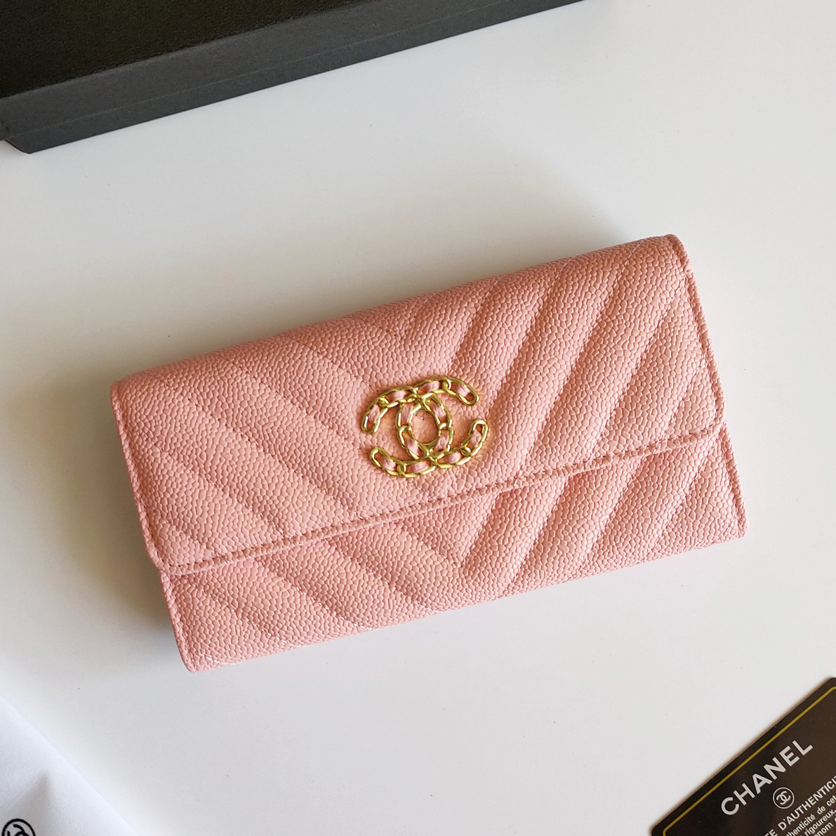 Chanel Hollow logo buckle wallet - Image 3