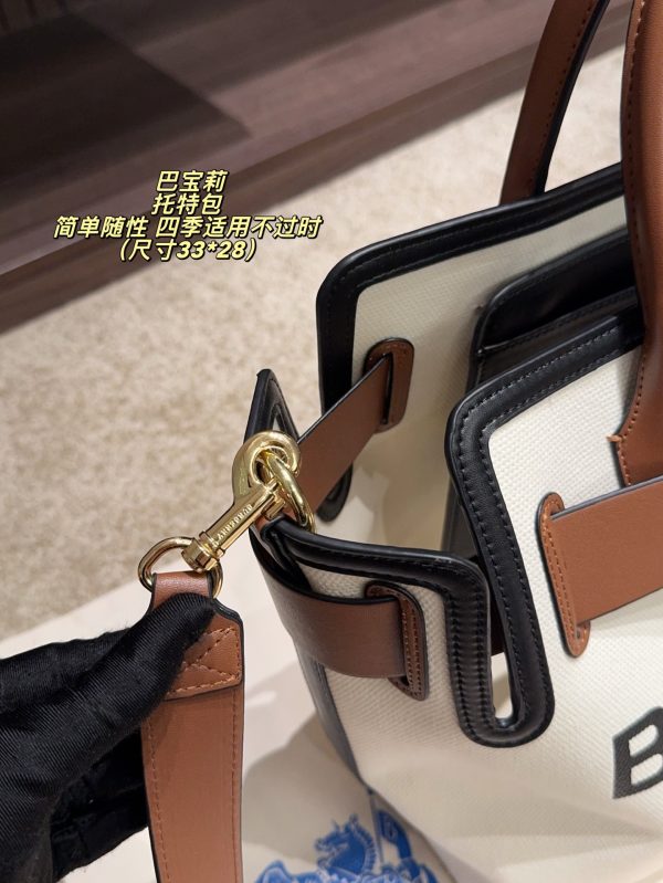Burberry Cotton Canvas TripleStud Belt Bag