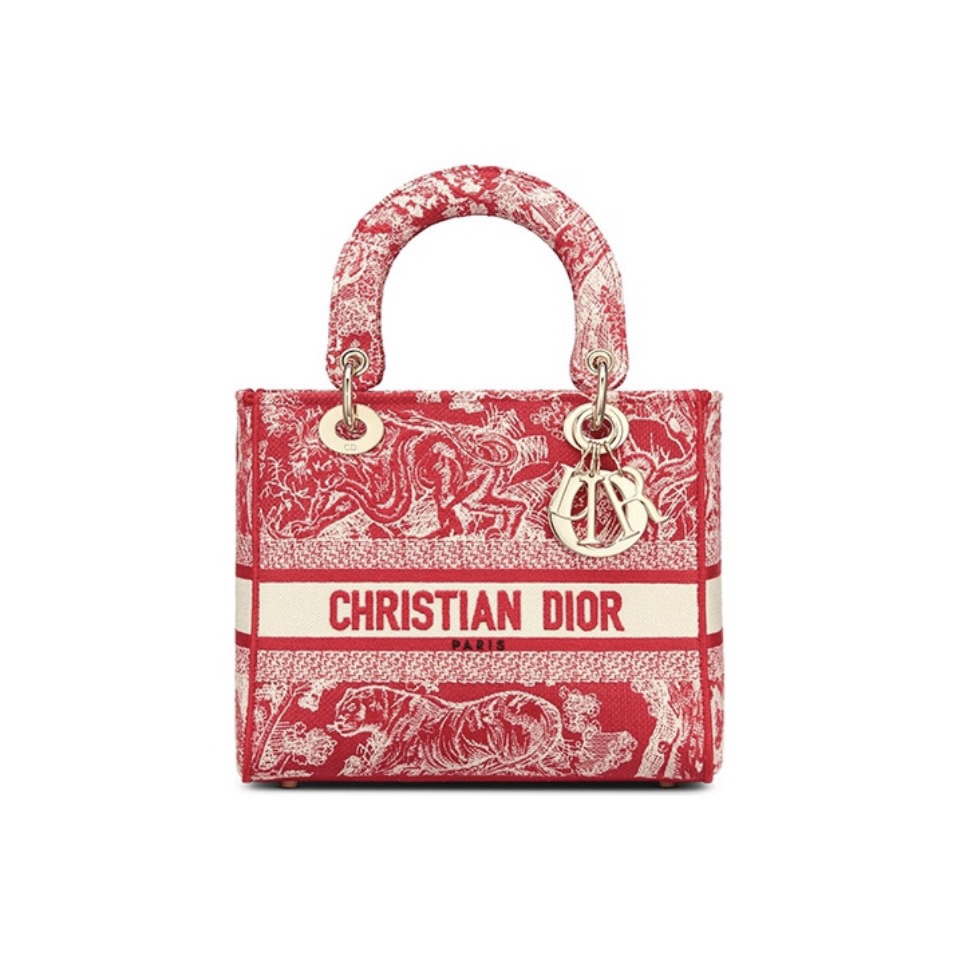 Dior Medium Lady D-Lite Bag - Image 7