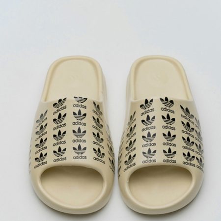 Yeezy Slides Desert Sand Logo FW6345-A - Image 7