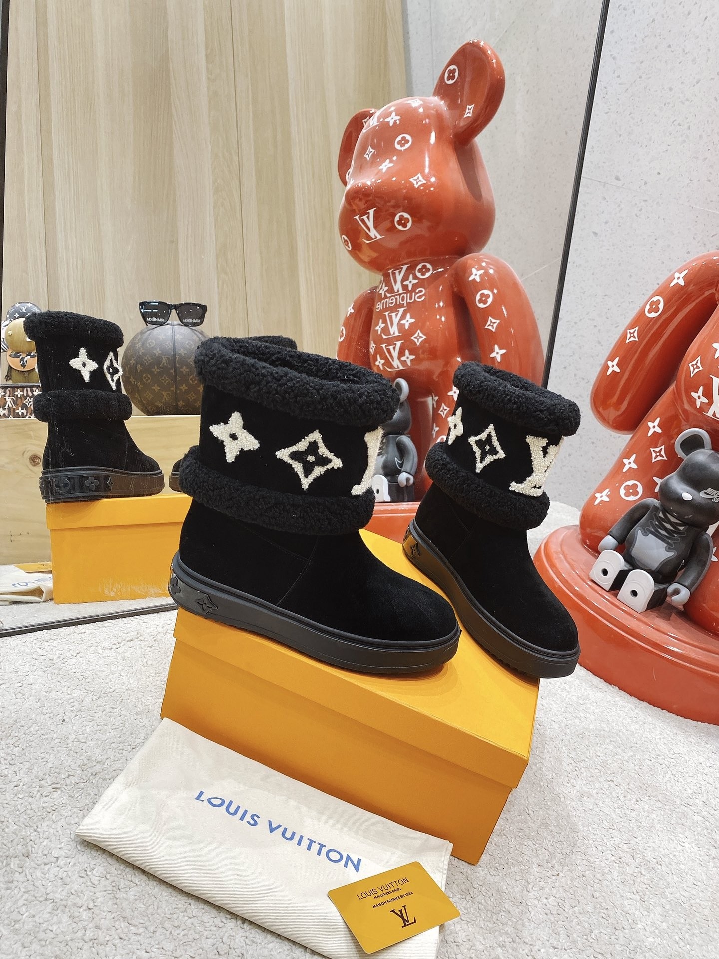 LV Snow Boots - Image 1
