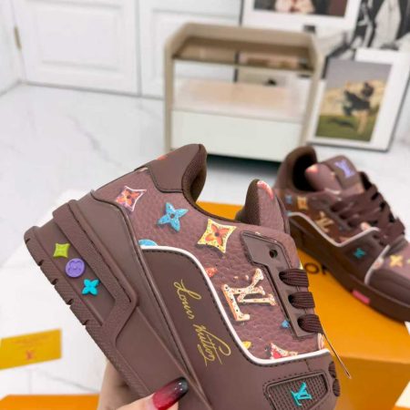 LV Trainer Sneakers Top Quality - Image 8