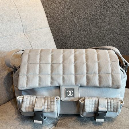 Chanel Sport Line Double Pocket Duffle Bag - Image 7