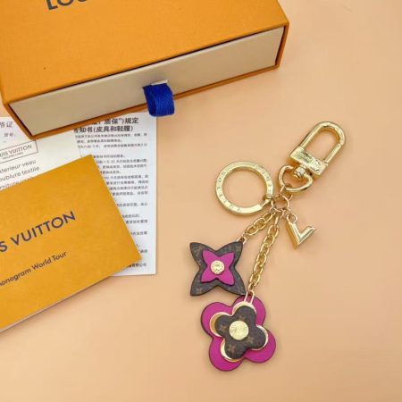 LV Flower Bagchain Keychain - Image 2