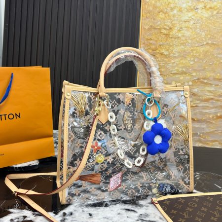 LV PVC Tote Bag - Image 4