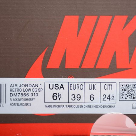 Jordan Travis Scott x Air Jordan 1 Low OG TS SP DM7866-010 - Image 13