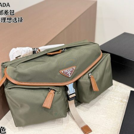 Prada Nylon Messenger Bag - Image 2