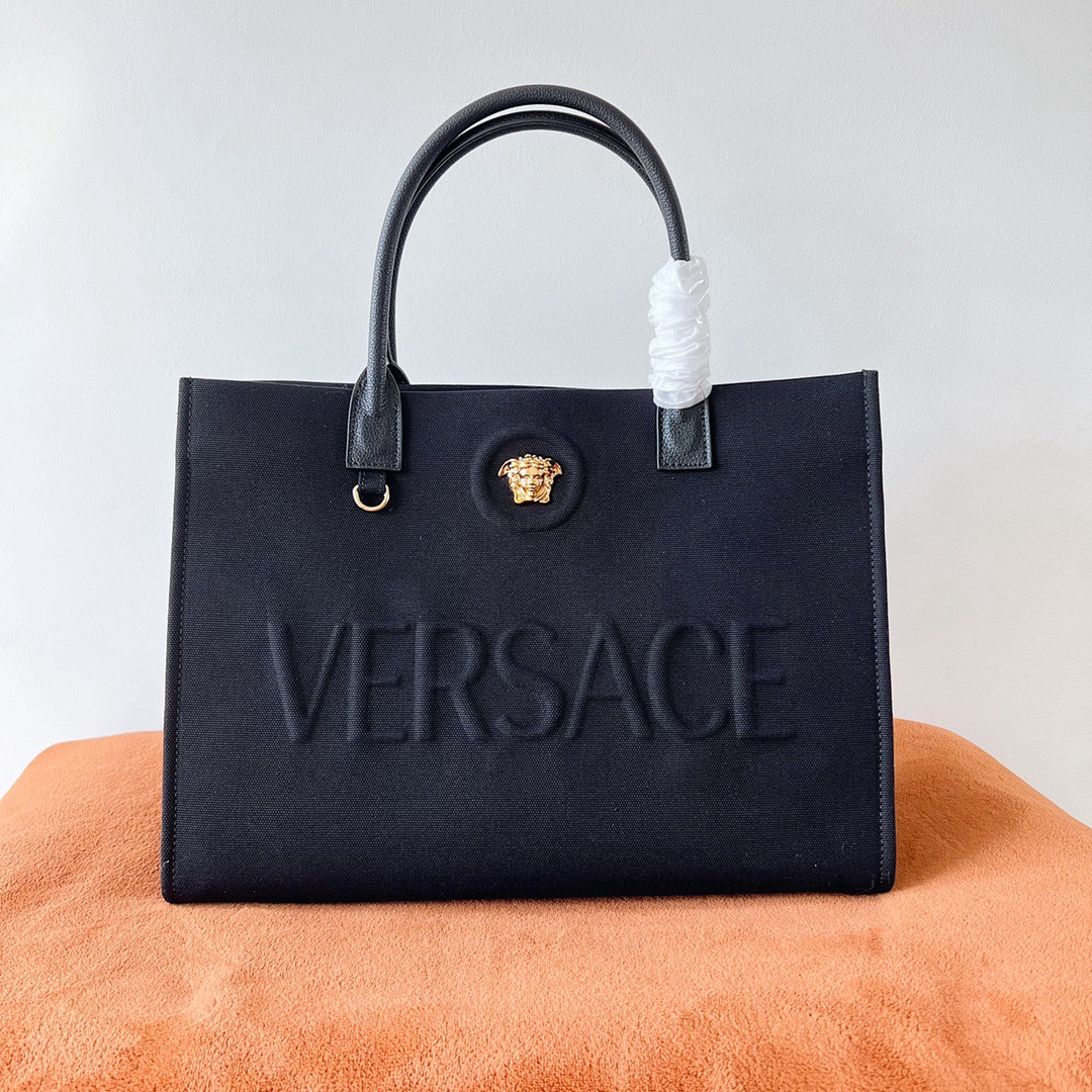 Versace Canvas Tote Bag - Image 1