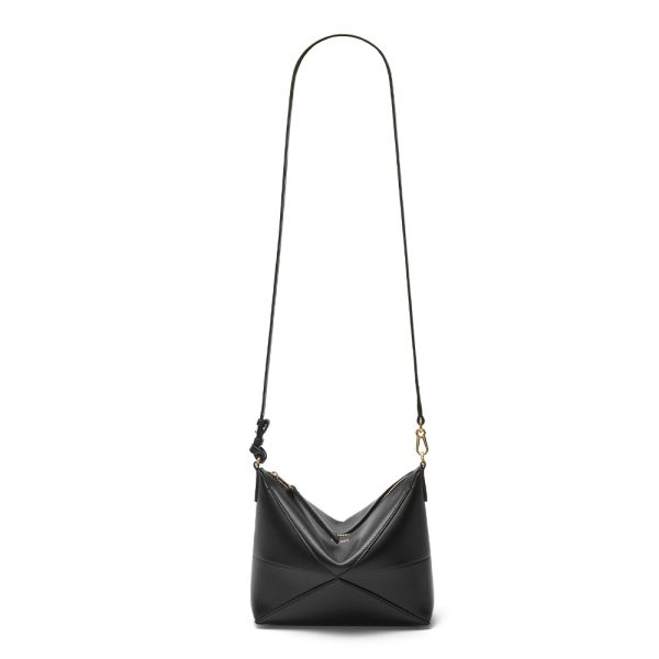 Loewe Puzzle Fold Pouch in Shiny Nappa Calfskin Bag