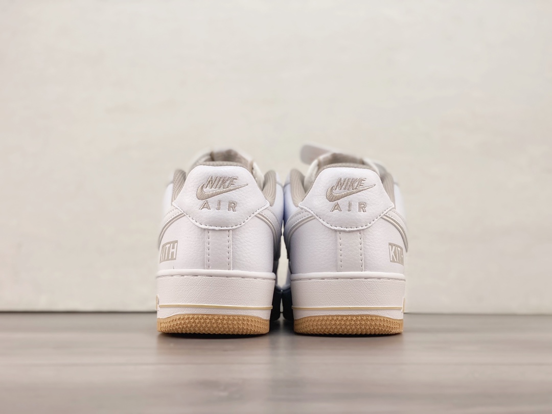 Nike Air Force White Brown - Image 7