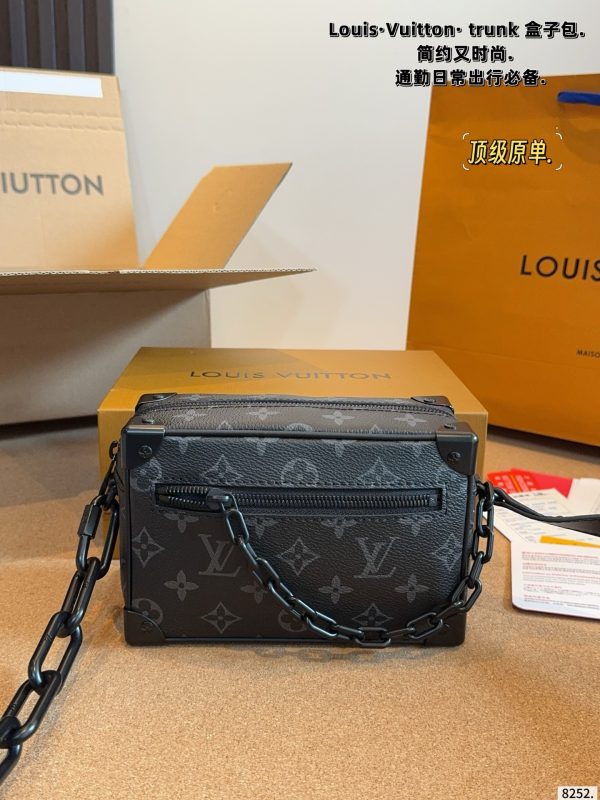 LV Mini Soft Trunk Monogram Eclipse Bag
