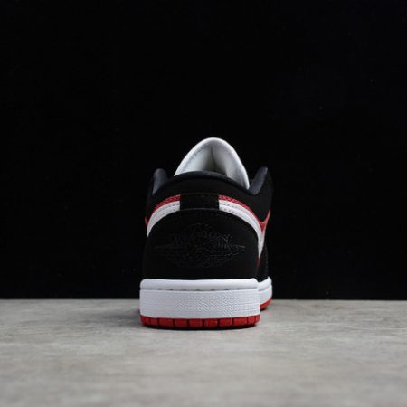 Jordan 1 Low Black White Gym Red (W) DC0774-016 - Image 6