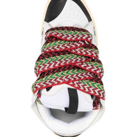 Lanvin LEATHER CURB SNEAKERS - Image 4