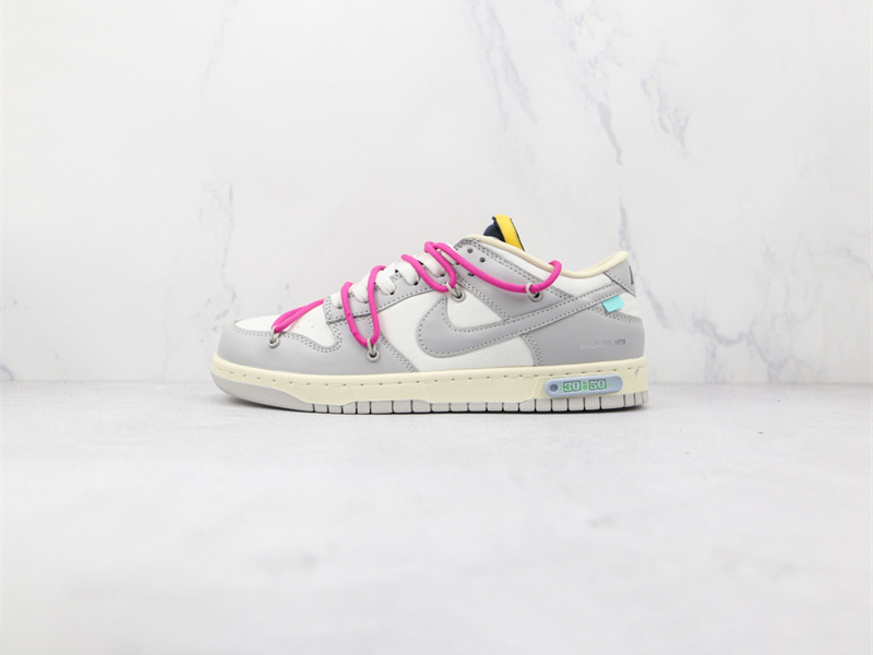 OFF WHITE X Nike Dunk SB Low The 50 NO.30 DM1602-122 - Image 1
