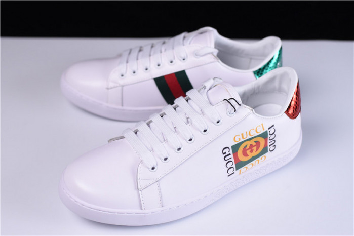 Gucci Ace EMBROIDERED LOW-TOP SNEAKER WITH GG LOGO - Image 6