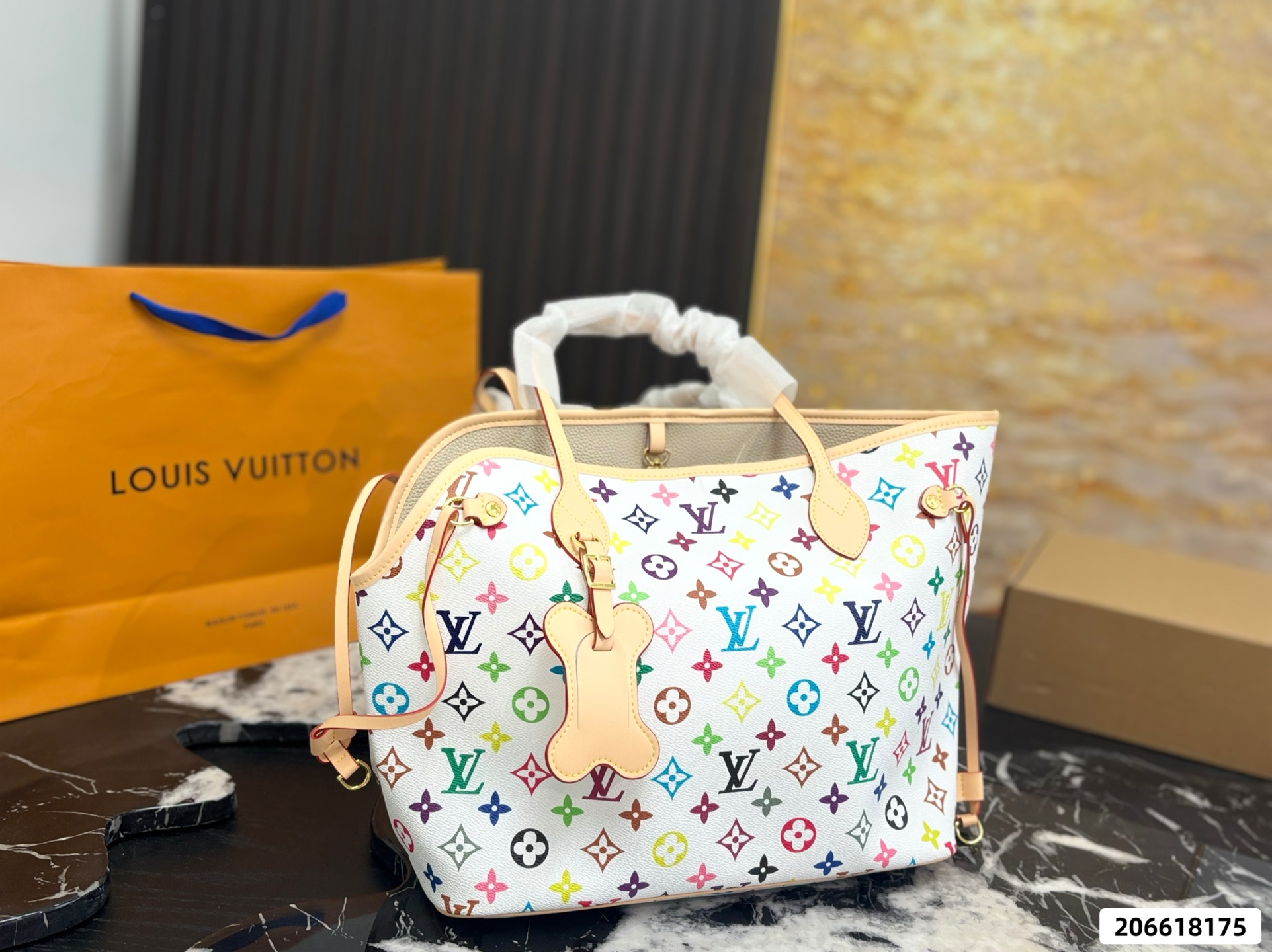 LV Neverfull Tote Bag - Image 2
