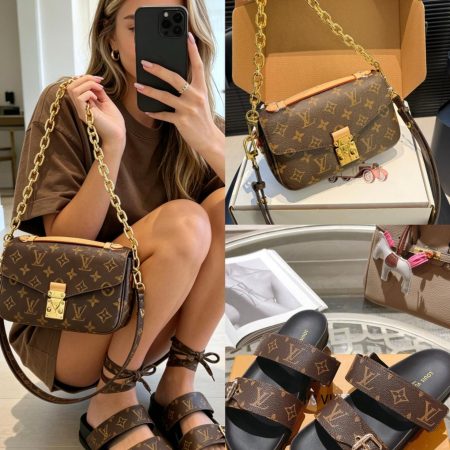 LV Shoes & Bag Set