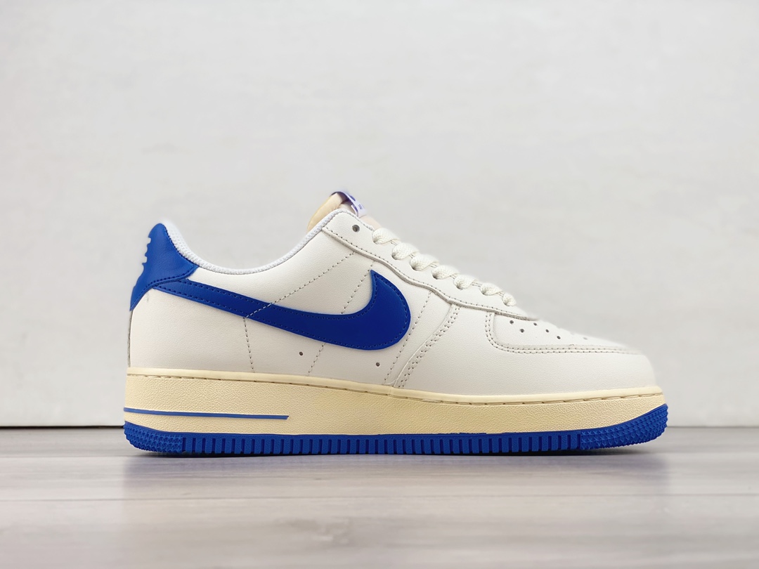 Nike Air Force White Blue - Image 1
