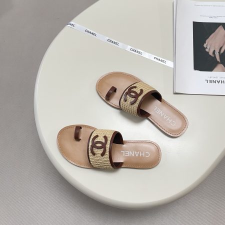 Chanel 26P Woven Thong Sandals - Image 7