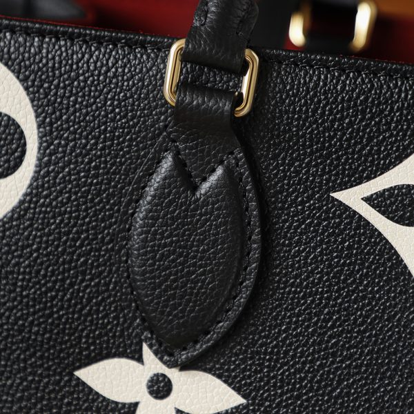 LV OnTheGo MM Bicolor Monogram Empreinte Bag - 10A Mirror Version
