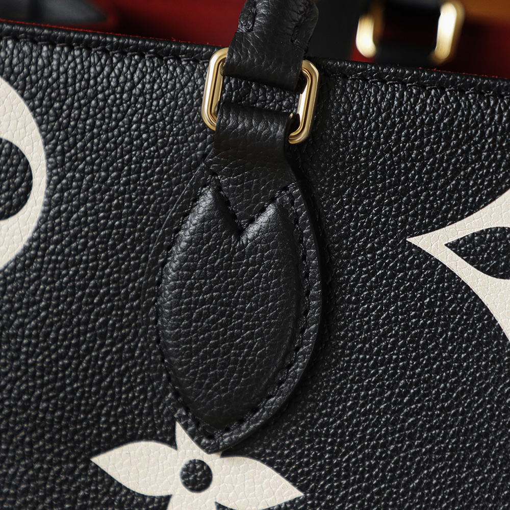 LV OnTheGo MM Bicolor Monogram Empreinte Bag - 10A Mirror Version - Image 12