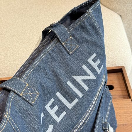 Celine Denim Tote Bag - Image 4