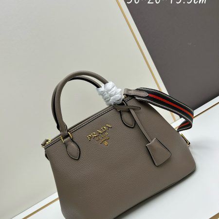 Prada Sacca 2 Manici Convertible Daino Tote | - Image 2